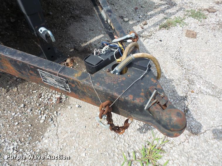 image for item DA1623 1996 Eagle equipment trailer