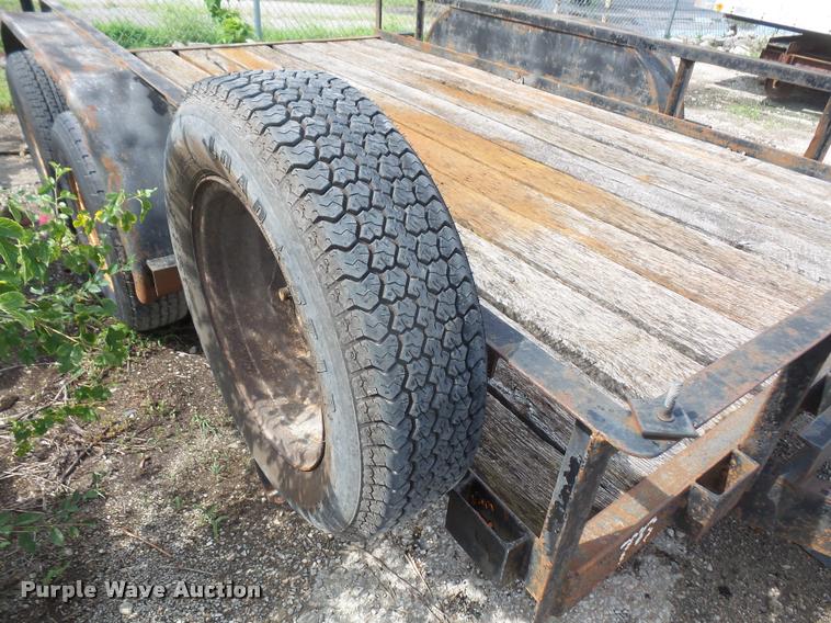 image for item DA1623 1996 Eagle equipment trailer