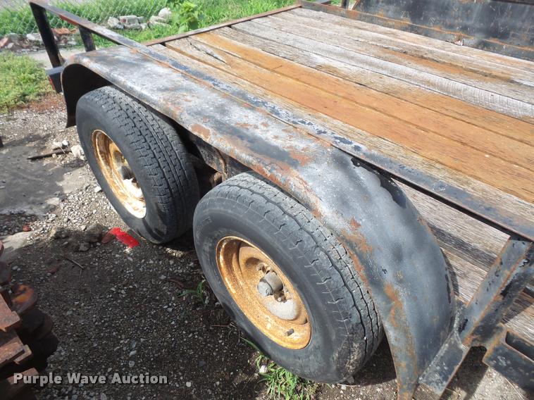 image for item DA1623 1996 Eagle equipment trailer