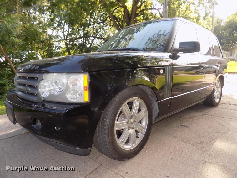 image for item DA3045 2007 Land Rover Range Rover HSE SUV