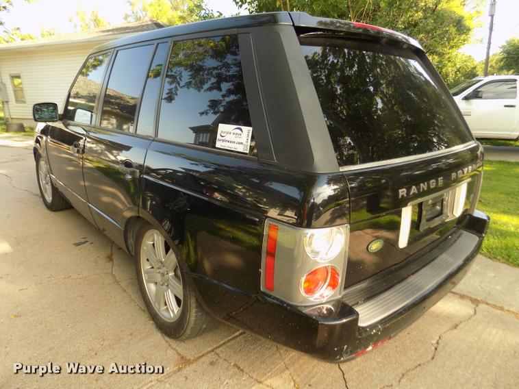 image for item DA3045 2007 Land Rover Range Rover HSE SUV