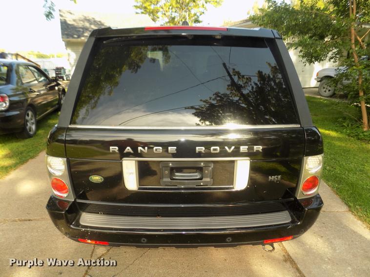image for item DA3045 2007 Land Rover Range Rover HSE SUV