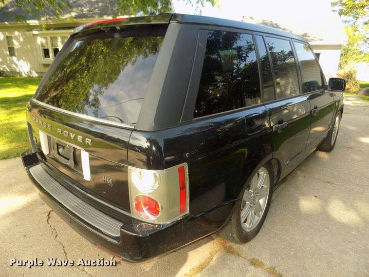 image for item DA3045 2007 Land Rover Range Rover HSE SUV