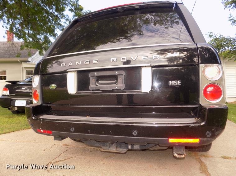 image for item DA3045 2007 Land Rover Range Rover HSE SUV