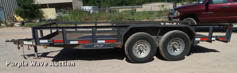 image for item DA6801 2008 Lonestar utility trailer