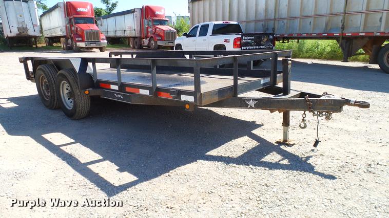 image for item DA6801 2008 Lonestar utility trailer