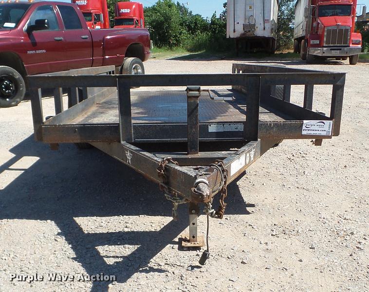 image for item DA6801 2008 Lonestar utility trailer