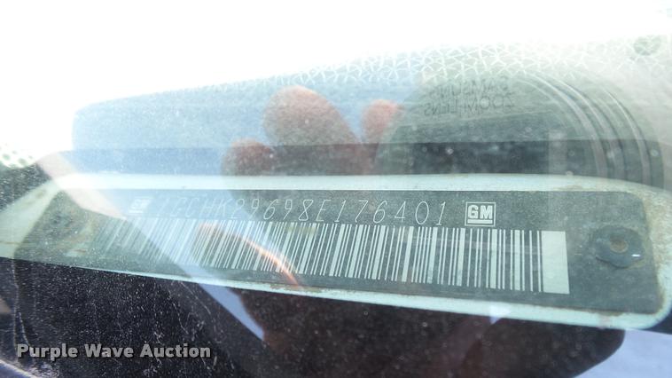 image for item DA7992 2008 Chevrolet Silverado 2500 Ext. Cab pickup truck