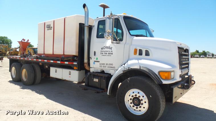 image for item DA7996 2002 Sterling flatbed truck