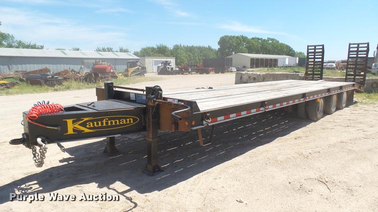 image for item DA7997 2014 Kaufman equipment trailer