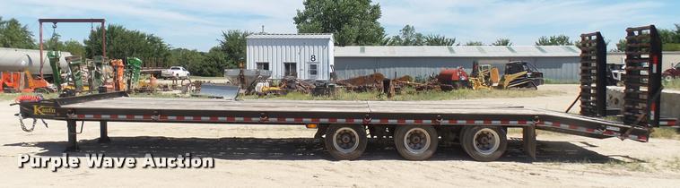 image for item DA7997 2014 Kaufman equipment trailer