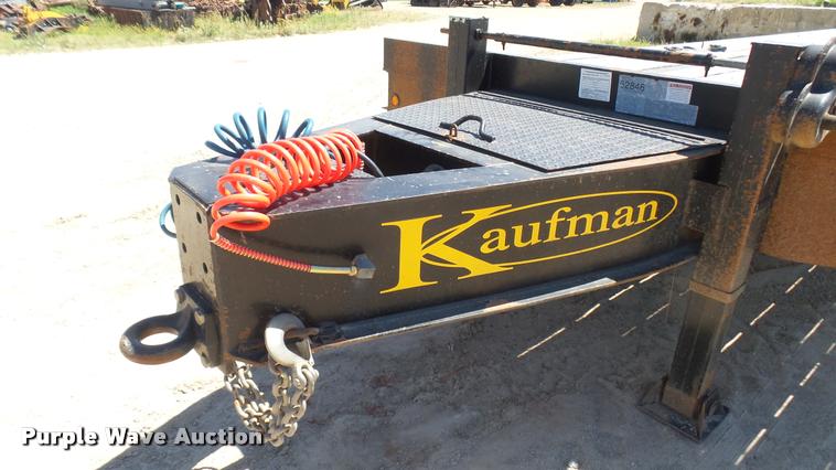 image for item DA7997 2014 Kaufman equipment trailer
