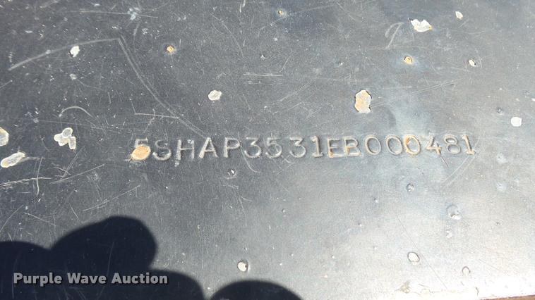 image for item DA7997 2014 Kaufman equipment trailer