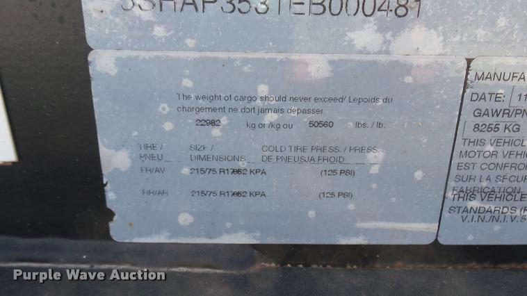 image for item DA7997 2014 Kaufman equipment trailer