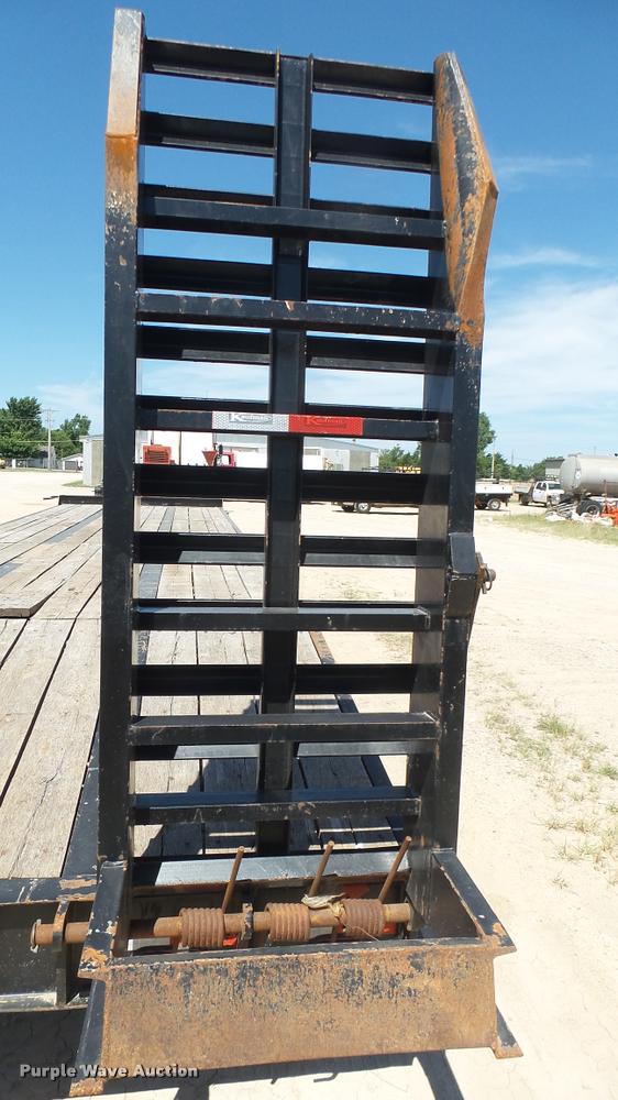 image for item DA7997 2014 Kaufman equipment trailer