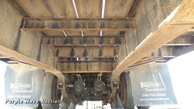 image for item DA7997 2014 Kaufman equipment trailer