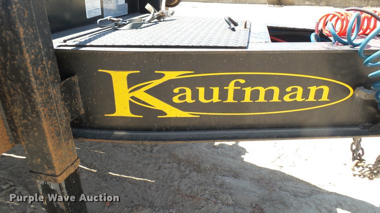 image for item DA7997 2014 Kaufman equipment trailer