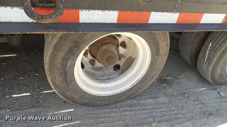 image for item DA7997 2014 Kaufman equipment trailer