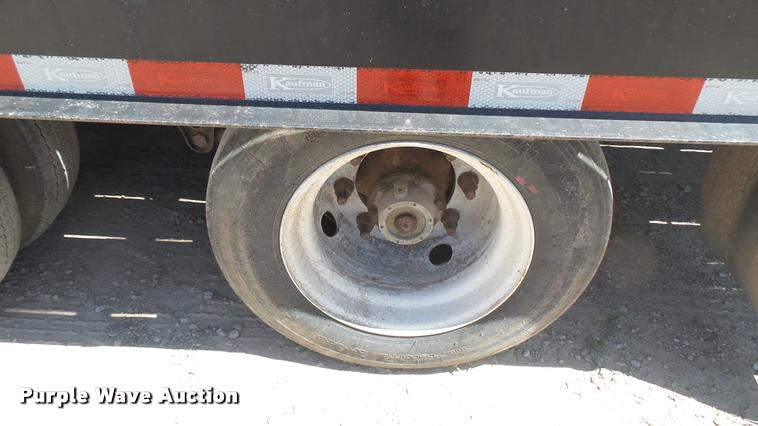 image for item DA7997 2014 Kaufman equipment trailer