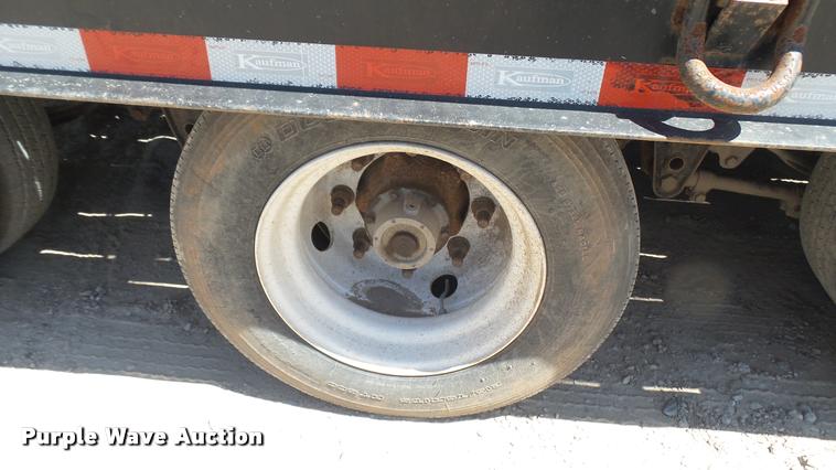 image for item DA7997 2014 Kaufman equipment trailer