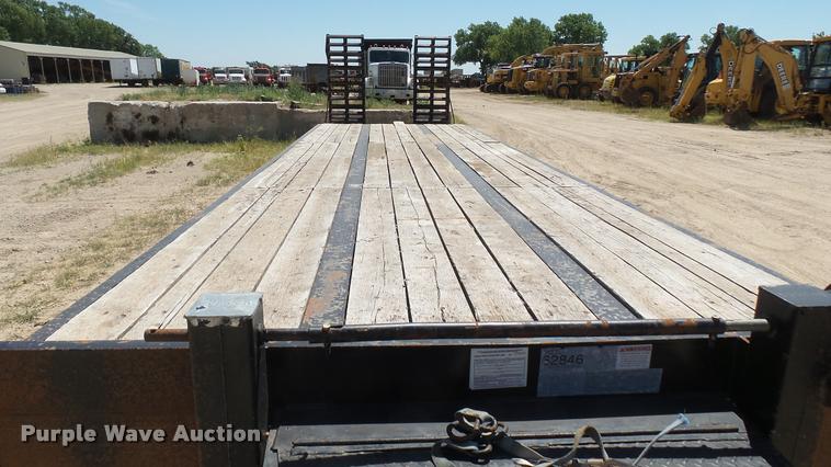 image for item DA7997 2014 Kaufman equipment trailer