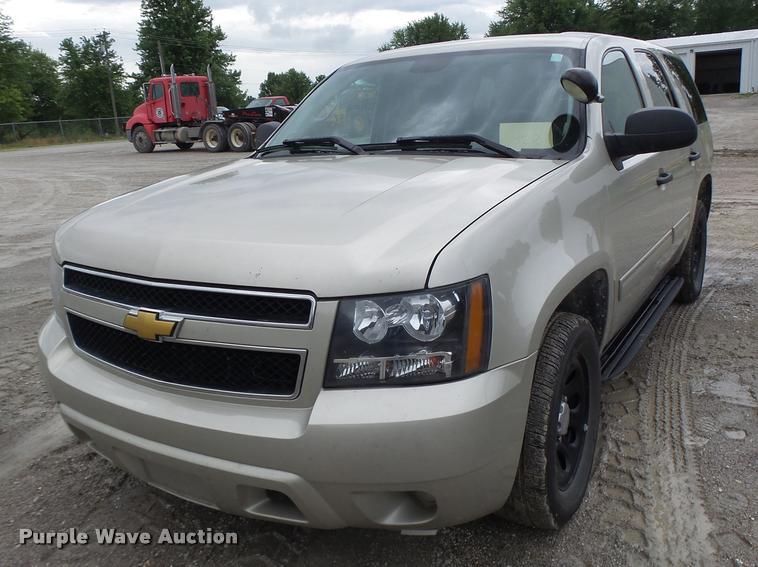 image for item DB1378 2013 Chevrolet Tahoe Police SUV