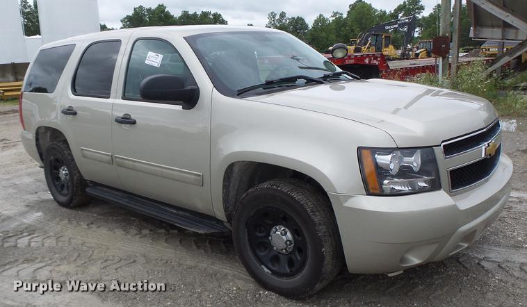 image for item DB1378 2013 Chevrolet Tahoe Police SUV