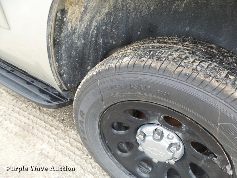 image for item DB1378 2013 Chevrolet Tahoe Police SUV