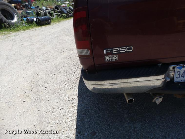 image for item DB1395 1997 Ford F250 SuperCab pickup truck