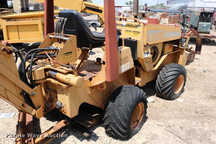 image for item DB9392 Case 360 trencher