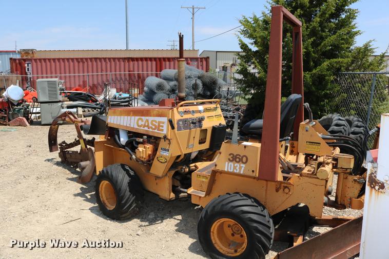 image for item DB9392 Case 360 trencher