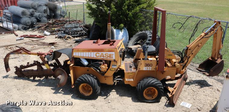 image for item DB9392 Case 360 trencher