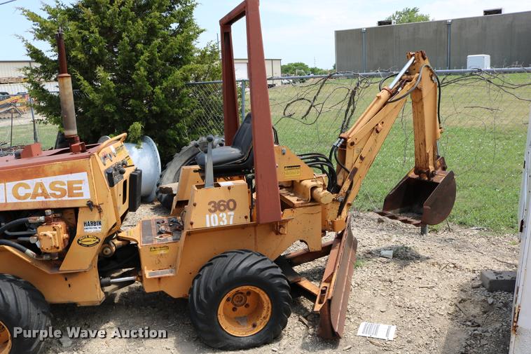 image for item DB9392 Case 360 trencher