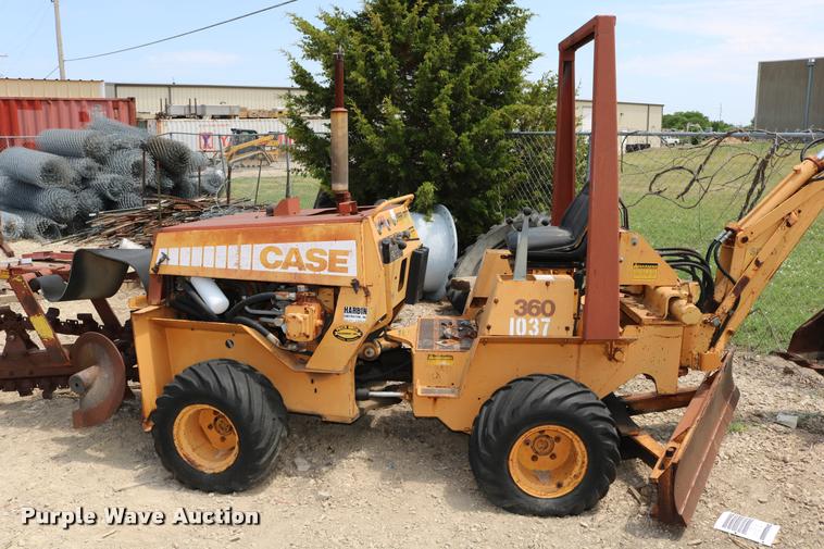 image for item DB9392 Case 360 trencher