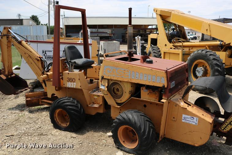 image for item DB9392 Case 360 trencher