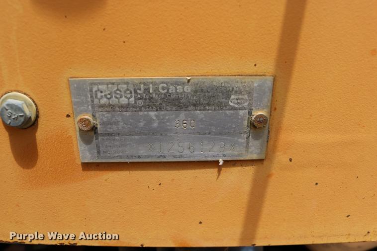 image for item DB9392 Case 360 trencher