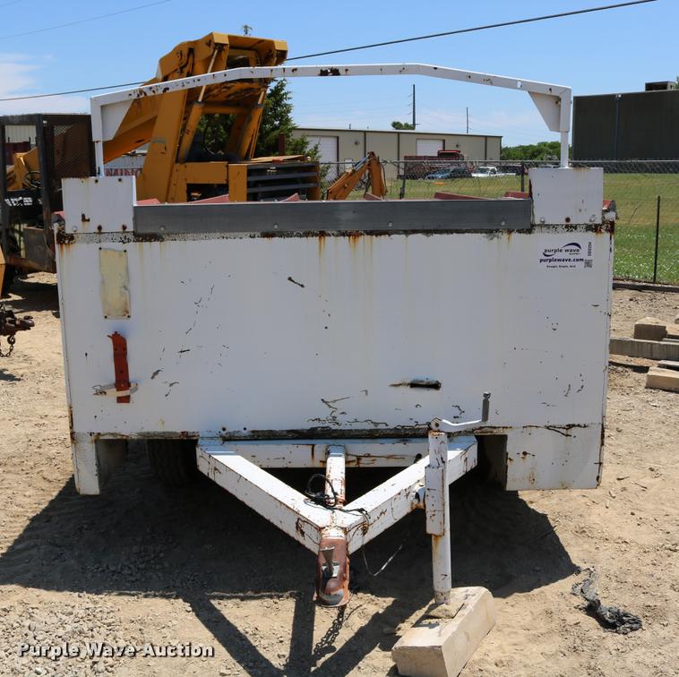 image for item DB9394 Shop built utility trailer