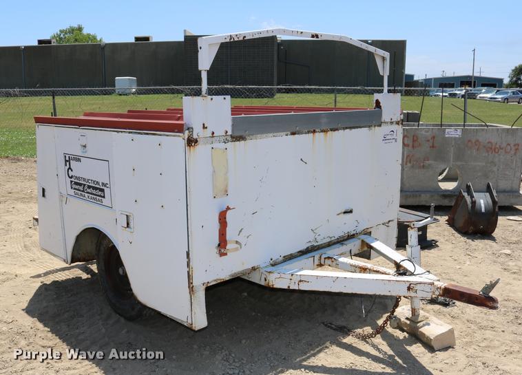 image for item DB9394 Shop built utility trailer