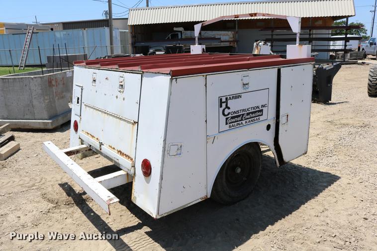 image for item DB9394 Shop built utility trailer
