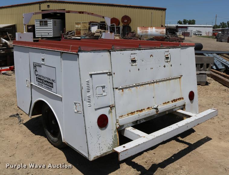 image for item DB9394 Shop built utility trailer