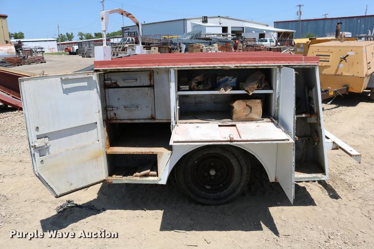 image for item DB9394 Shop built utility trailer