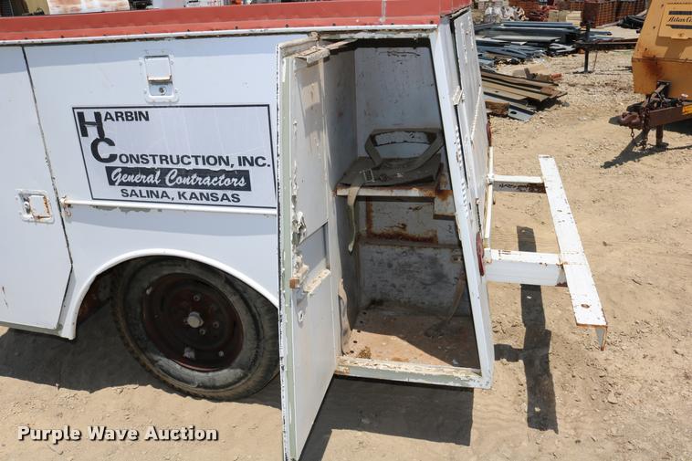 image for item DB9394 Shop built utility trailer