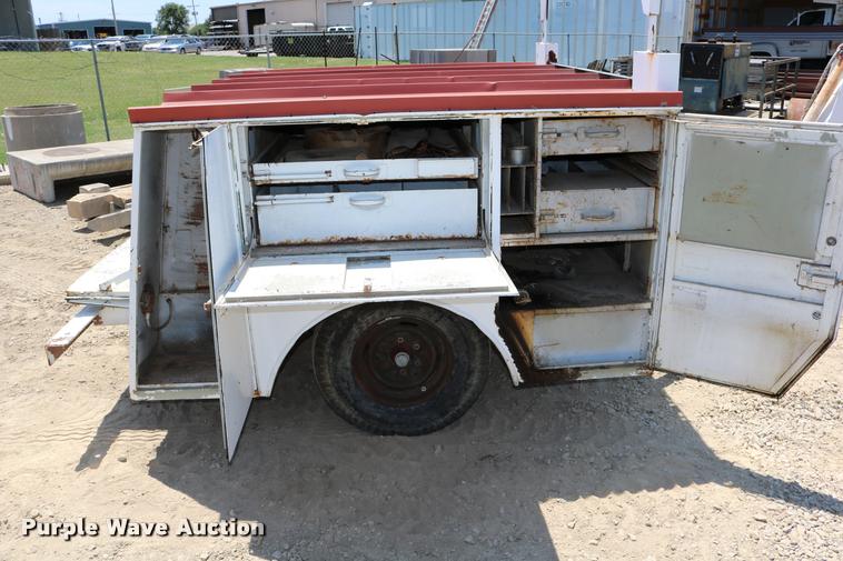 image for item DB9394 Shop built utility trailer