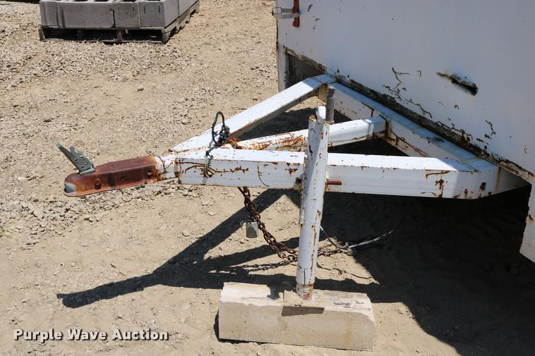 image for item DB9394 Shop built utility trailer