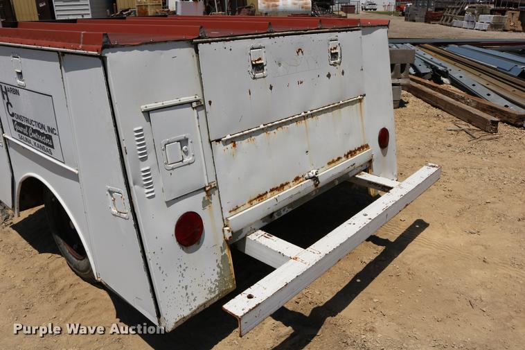 image for item DB9394 Shop built utility trailer