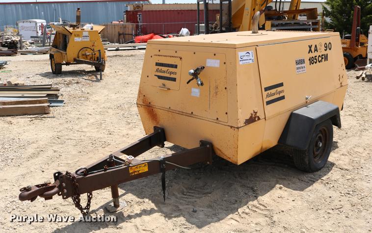 image for item DB9395 1995 Atlas Copco XAS90JD air compressor