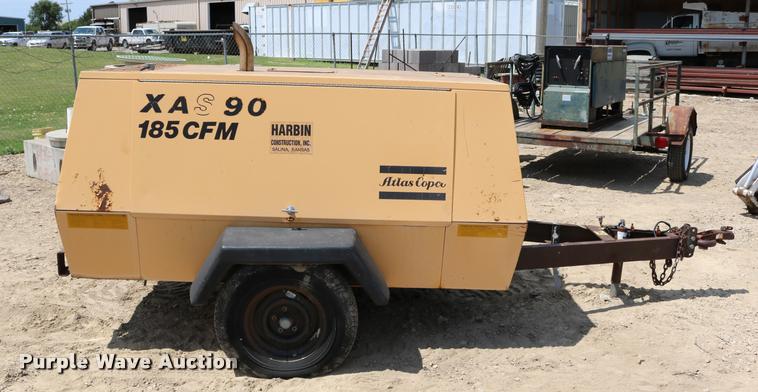 image for item DB9395 1995 Atlas Copco XAS90JD air compressor