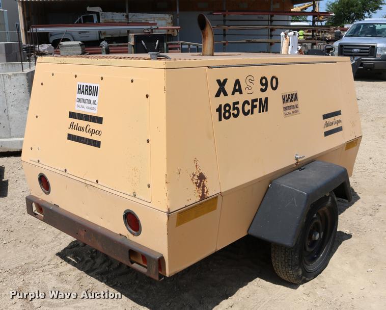 image for item DB9395 1995 Atlas Copco XAS90JD air compressor