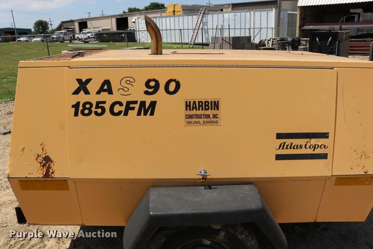image for item DB9395 1995 Atlas Copco XAS90JD air compressor