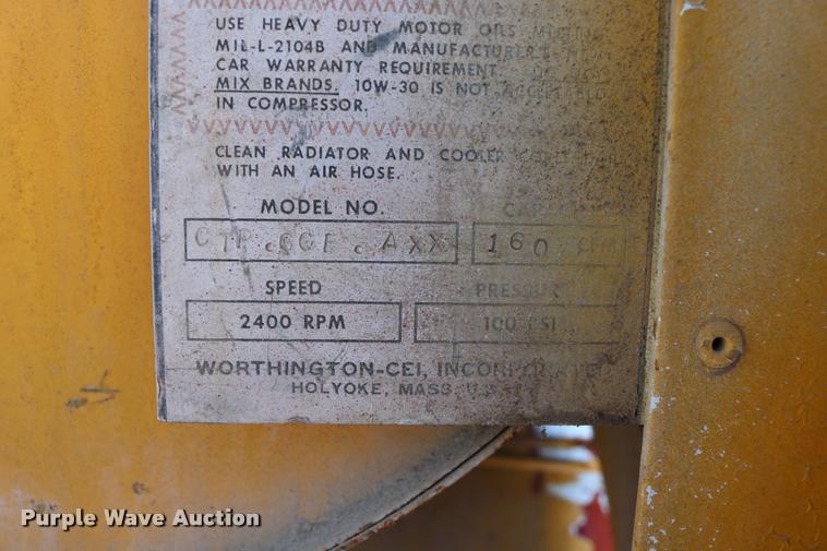 image for item DB9396 Worthington CTPGGFAXX air compressor